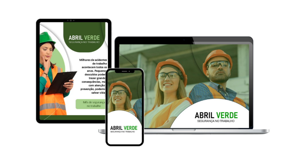 Abril Verde nas Empresas - Kits de Comunicação Interna